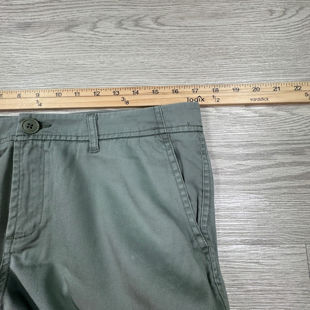 Woolrich Women's Chino Pants Green Size 10 Cotton Twill Casual Trousers - Picture 5 of 8
